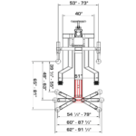 Katool 7,000lb Single Post Lift SKU KT-SPL 700 - Image 16