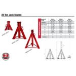 ESCO 92020 Yak 22-Ton Medium Jack Stand - Image 3