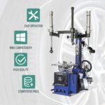 XK 988 690 Tire Changer Wheel balancer Machine Combo Rim Clamp 24" Repair Tool - Image 4