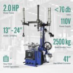 XK 988 690 Tire Changer Wheel balancer Machine Combo Rim Clamp 24" Repair Tool - Image 3