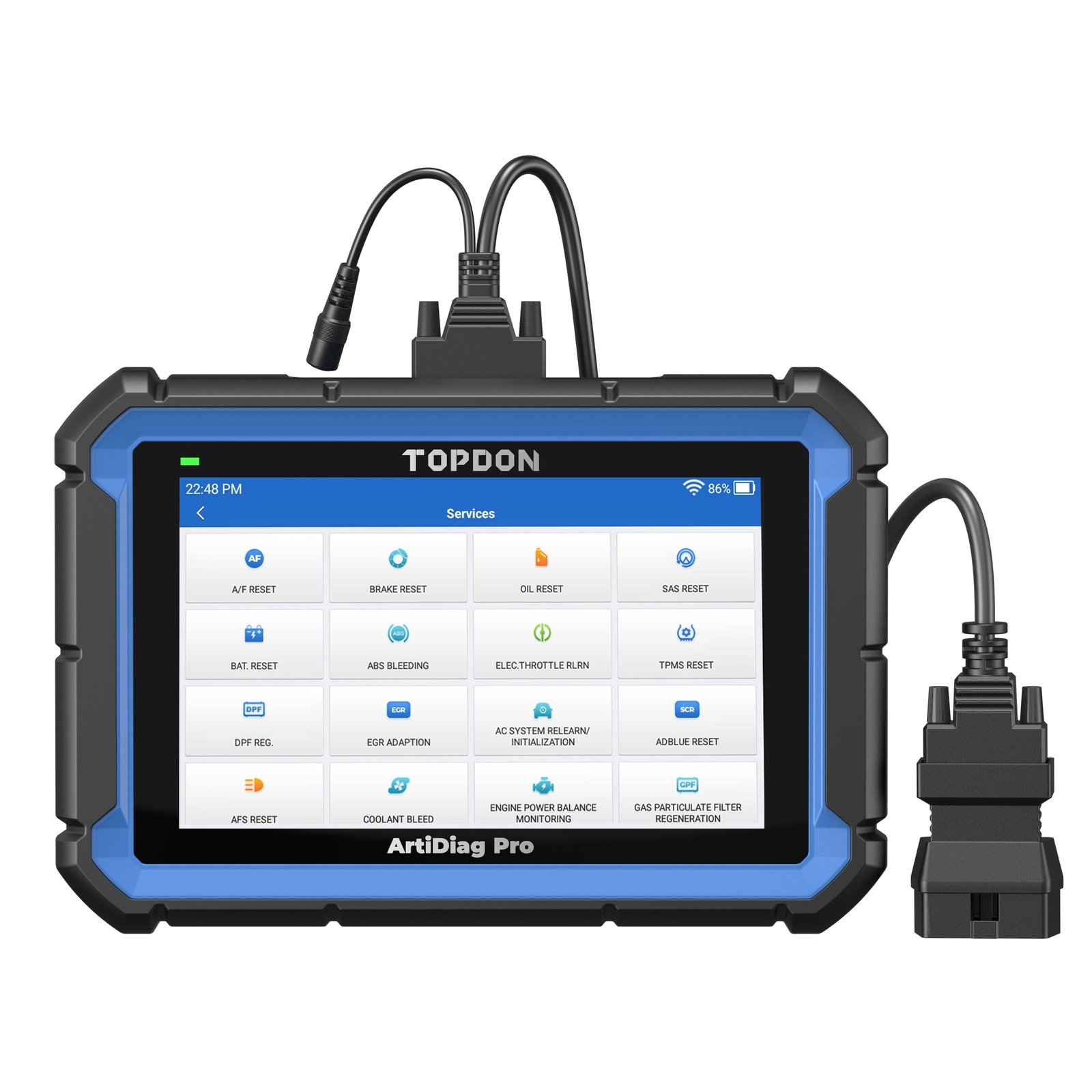ADPRO-1_a98d1ec8-9c3b-4c35-8267-2009fcfefe07 TOPDON ArtiDiag Pro Automotive Diagnostic Scanner | ECU Coding, Bi-Directional Control & 31+ Service Functions | Full-System OBD2 Tool for 100+ Makes | 7" Tablet | 2-Year Updates - Image 1