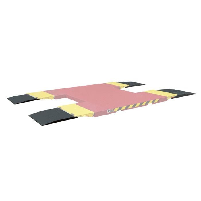 AMGO-Low-Profile-Rubber-Extension-Ramps-Installed AMGO SX004 Low-Profile Rubber Extension Ramps for EM06 (Pack of 4) - Image 1
