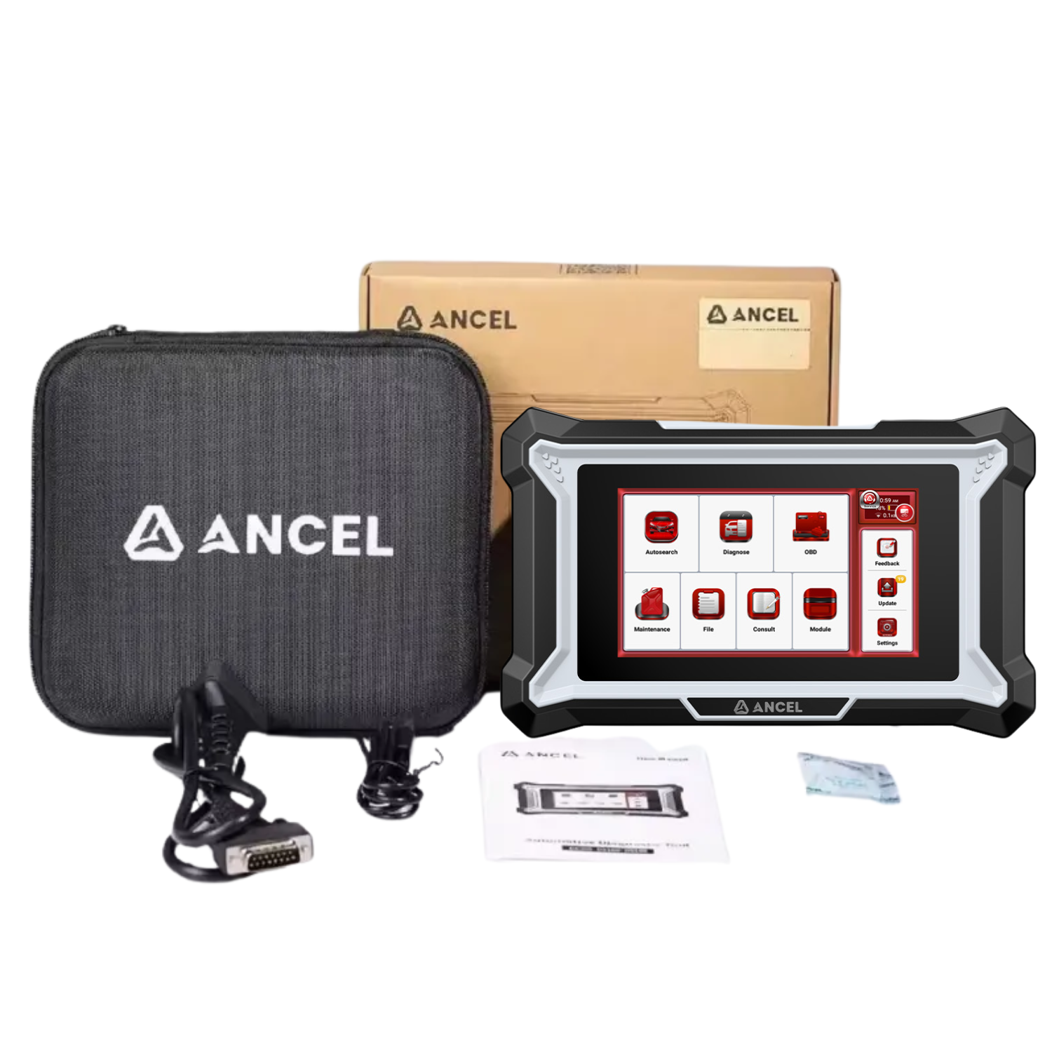 ANCEL DS160 OBD2 Scanner All System Diagnostic Tool 30 Reset ECU Coding Test - Image 1