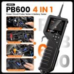 ANCEL PB600 12V 24V Car Circuit Power Probe Tester Relay Injector Battery Tool - Image 10