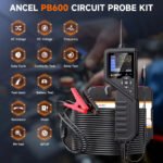 ANCEL PB600 12V 24V Car Circuit Power Probe Tester Relay Injector Battery Tool - Image 27