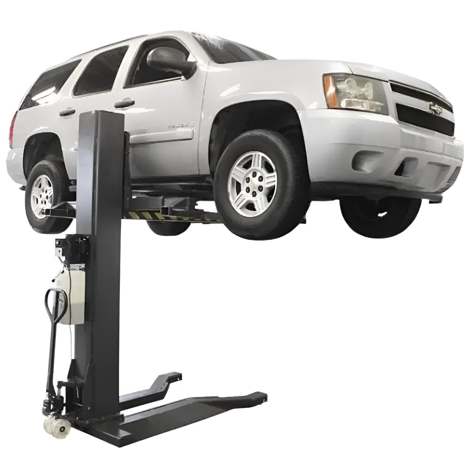 ATEXH-PSP-6000-1 Atlas 6,000 lbs Portable Single Post Lift SKU ATEXH-PSP-6000 - Image 1