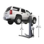 Atlas 6,000 lbs Portable Single Post Lift SKU ATEXH-PSP-6000 - Image 4