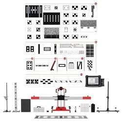 AULAS20T-2T Autel ADAS Standard Frame All Systems Package – Includes MS909 Tablet AS20T (2.0 Version), Full ADAS Calibration, Comprehensive System Support, Precise & Efficient Calibration - Image 1