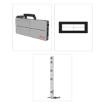 MA600 Night Vision Calibration Component Package: Includes Audi/Volkswagen & GM calibrator, Lexus NV pattern, and Mercedes NV stand for calibrating night vision systems with Autel MA600.