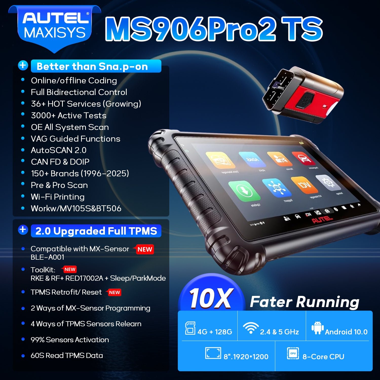AUTEL MaxiSys MS906 Pro2-TS-Autel-us