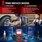 Autel MaxiTPMS TS508WF TPMS Programming Tool - Image 6