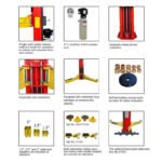 AMGO 18,000 lb 2 Post Lift SKU OH-18 - Image 3