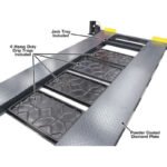 Atlas 408SL 8,000 lb Portable 4-Post Storage Lift + FP8 8-Piece Floor Panel Combo - Image 14