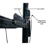 Atlas Garage PRO8000EXT-L 8,000 lb 4-Post Lift with Pro-Floor 8-Panel Combo - Image 15