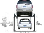 Atlas Garage Pro 8000 Portable Four Post Lift - Image 5