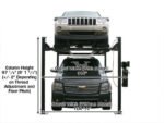 Atlas Garage Pro 8000EXT Portable Four Post Lift - Image 4