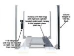 Atlas Garage Pro 8000EXT Portable Four Post Lift - Image 7