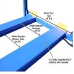Atlas 14,000 lb 4 Post Lift, Commercial Grade SKU ATEATTD-414 - Image 4