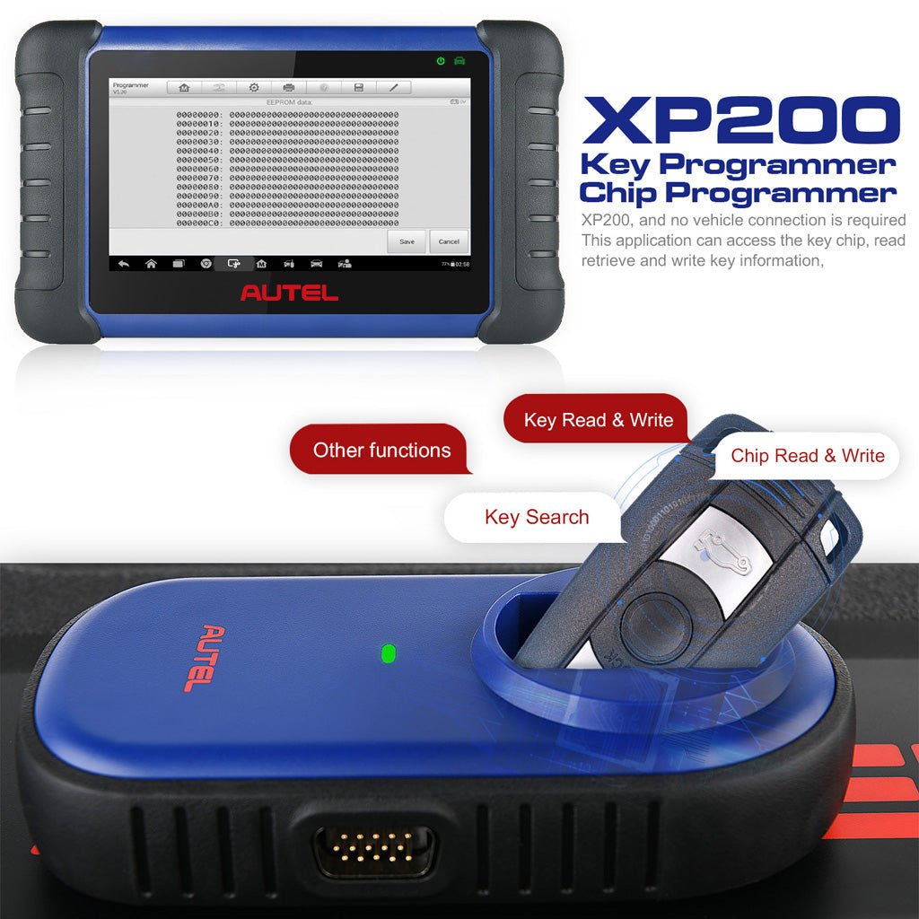 Autel im508s immo key functions