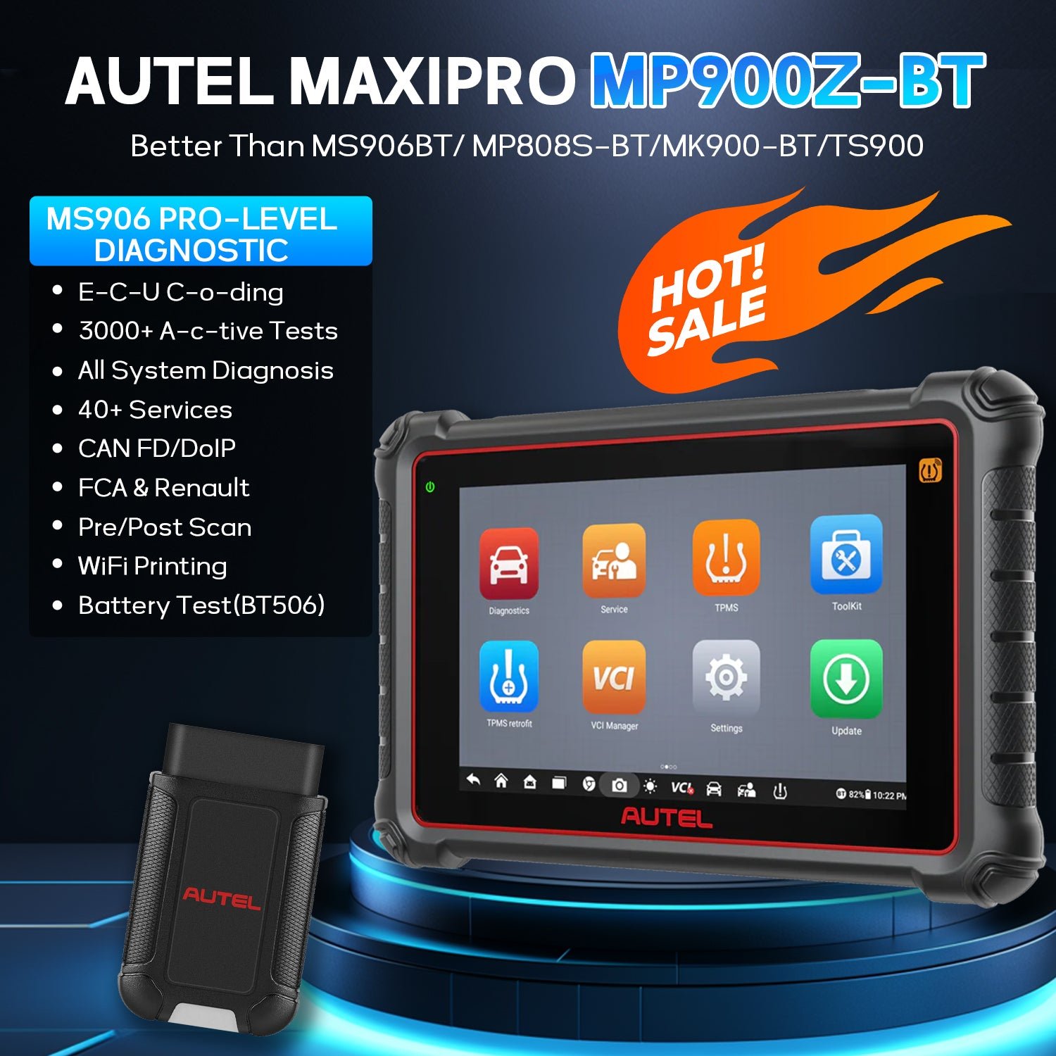 Autel MaxiPRO MP900Z-BT Autel-us