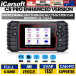 iCarsoft CR Pro Enhanced All-System Diagnostic OBD2 Scanner 58 Brands CAN-FD - Image 2