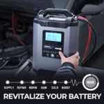 TOPDON Tornado90000 Smart Battery Charger | 12V & 24V Lead-Acid & Lithium Charger for AGM, GEL, EFB Batteries | 6 Charging Modes, 9-Step Smart Charging, ECU Programming, 5-90A - Image 4