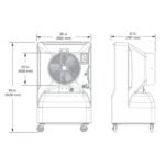 Big Ass Fans Cool-Space 350 Evaporative Cooler - Image 5