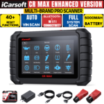 iCarsoft CR MAX Enhanced Multi-System OBD2 Tool Bi-Directional 40 Reset Modes - Image 2
