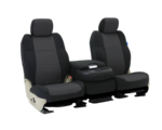 Custom Fit CR-Grade Neoprene Seat Cover - Charcoal with Black - Image 2