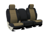Custom Fit CR-Grade Neoprene Seat Cover - Tan with Black