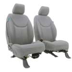 Custom Fit Molded Seat Cover - Mesh Gray