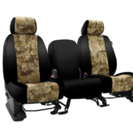Custom Fit Neosupreme Seat Cover - Camo Highlander With Black