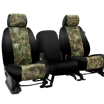 Custom Fit Neosupreme Seat Cover - Camo Mandrake With Black