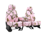 Custom Fit Neosupreme Seat Cover - Camo Real Tree P Pink Solid