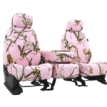 Custom Fit Neosupreme Seat Cover - Camo Real Tree P Pink Solid