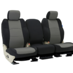 Custom Fit Neosupreme Seat Cover - Gray with Black