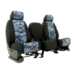 Custom Fit Neosupreme Seat Cover - Mossy Oak Bluefin with Black
