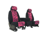 Custom Fit Neosupreme Seat Cover - Mossy Oak Crimson with Black - Image 2