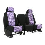 Custom Fit Neosupreme Seat Cover - Mossy Oak Man-O-War with Black