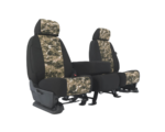 Custom Fit Neosupreme Seat Cover - Mossy Oak Sandcrab with Black - Image 2
