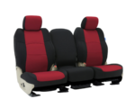Custom Fit Neosupreme Seat Cover - Red with Black