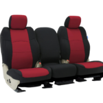 Custom Fit Neosupreme Seat Cover - Red with Black