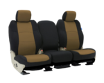 Custom Fit Neosupreme Seat Cover - Tan with Black