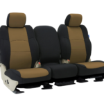 Custom Fit Neosupreme Seat Cover - Tan with Black