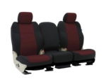 Custom Fit Neosupreme Seat Cover - Wine with Black