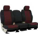 Custom Fit Neosupreme Seat Cover - Wine with Black