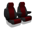 Custom Fit Neosupreme Seat Cover - Wine with Black - Image 2
