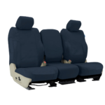 Custom Fit Polycotton Drill Seat Cover - Navy Blue