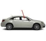 Laminated Passenger Right Side Front Door Window Door Glass Compatible with Chrysler 200/ Dodge Avenger 4 Door Sedan 2011-2014 Models - Image 3