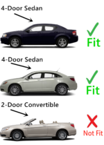 Laminated Driver Left Side Front Door Window Door Glass Compatible with Chrysler 200/ Dodge Avenger 4 Door Sedan 2011-2014 Models - Image 5